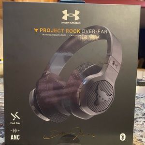 Under Armour project rock headphones